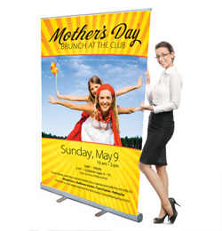 Retractable Roll Up Banner Stand